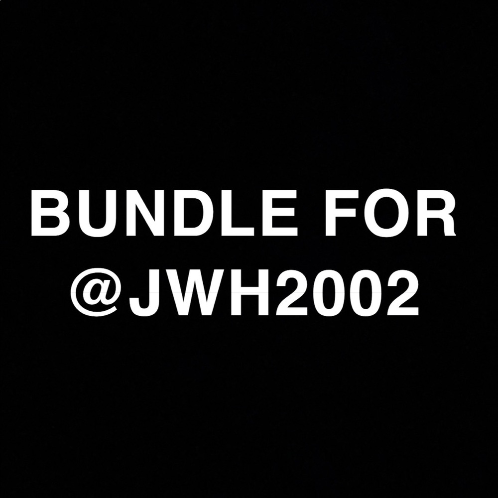 Reserved bundle!